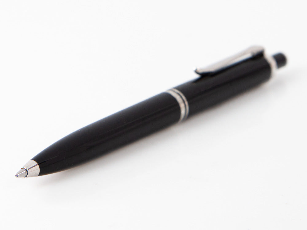 Pelikan K405 Ballpoint pen, Black Resin, Silver trim, 926238