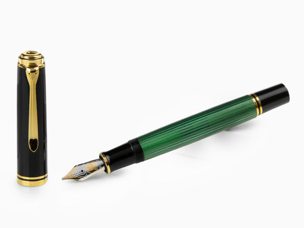Pelikan Fountain Pen Souverän M800 - Black/Green, 995712