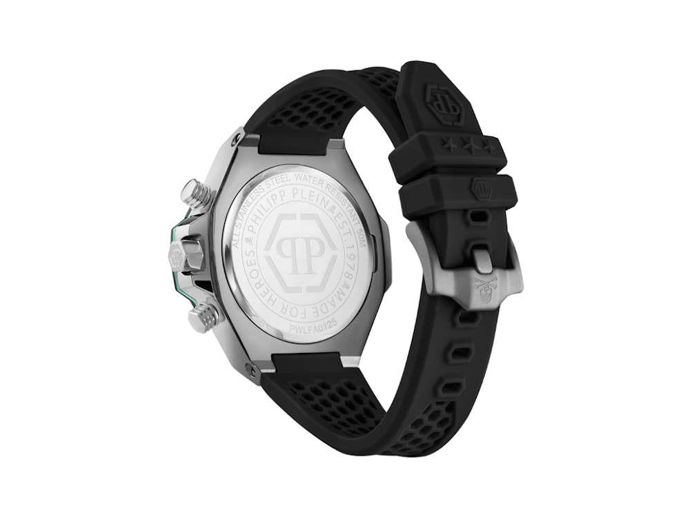 Philipp Plein Chrono Royal Quartz Watch Sport-Tech, Gray, 46mm, PWLFA0125