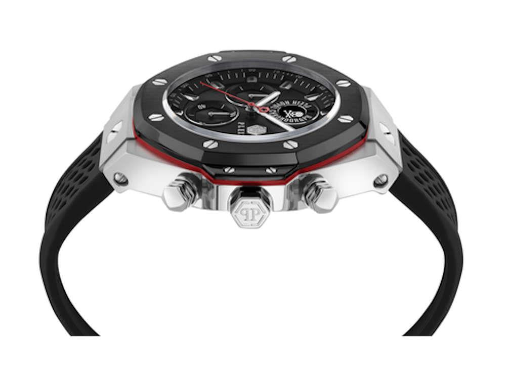 Philipp Plein Chrono Royal Sport-Tech Quartz Watch, Black, 46mm, PWLFA0225
