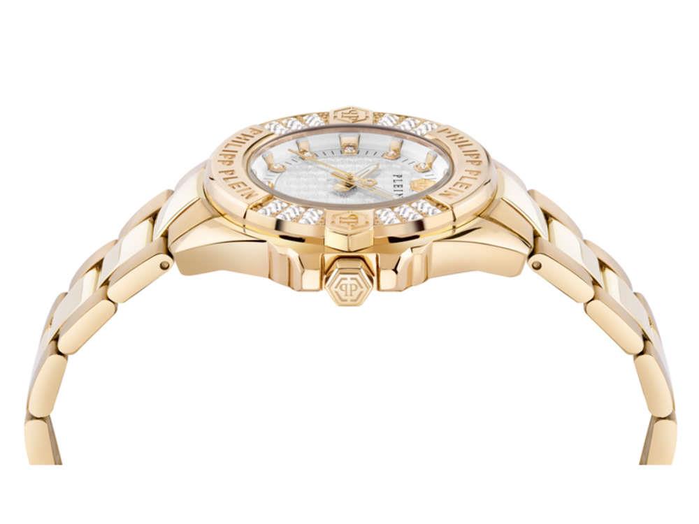 Philipp Plein Majesty Quartz Watch, White, 38 mm, PWOFA0725