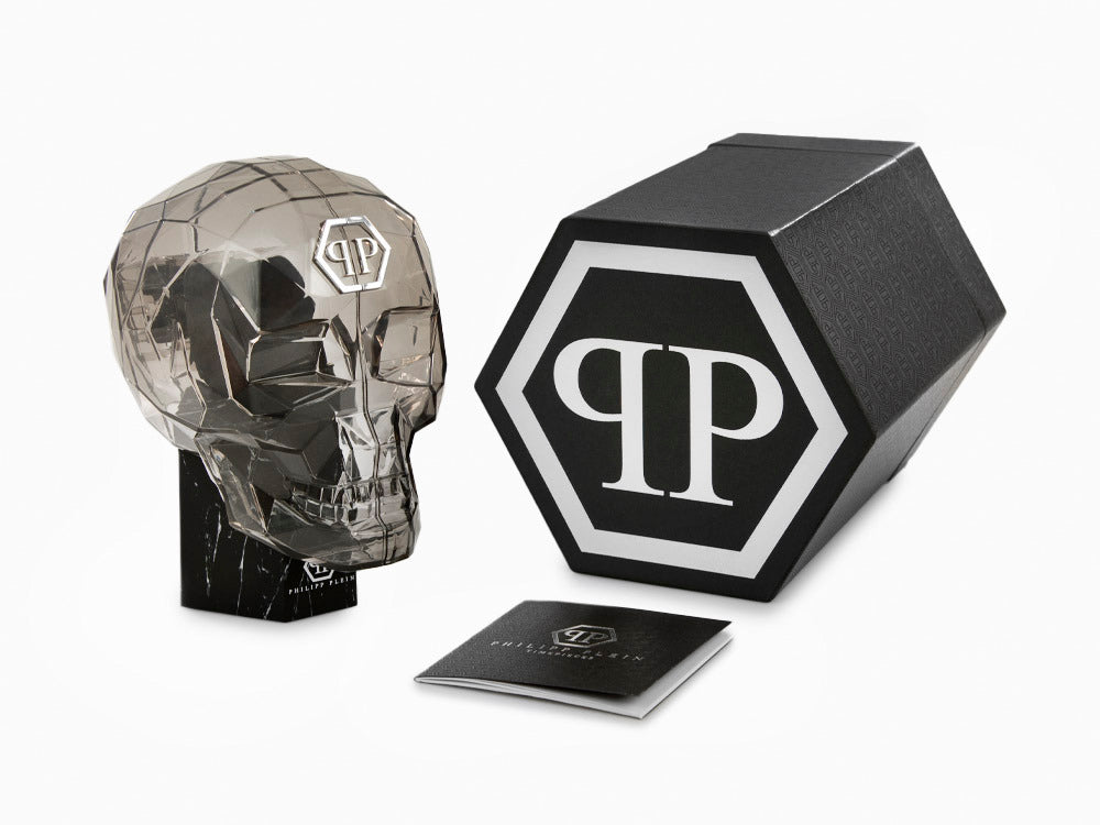 Philipp Plein Skeleton Royal Automatic Watch, PVD, Black, 46 mm, PWPFA0624