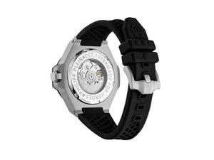 Philipp Plein Skeleton Royal Automatic Watch, Black, 46 mm, PWPFA0824