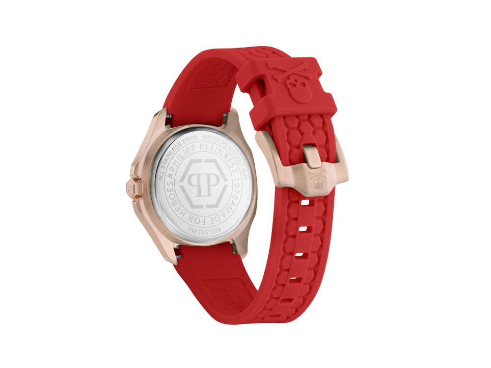 Philipp Plein Spectre Lady Quartz Watch, White, 38 mm, PWTAA1024