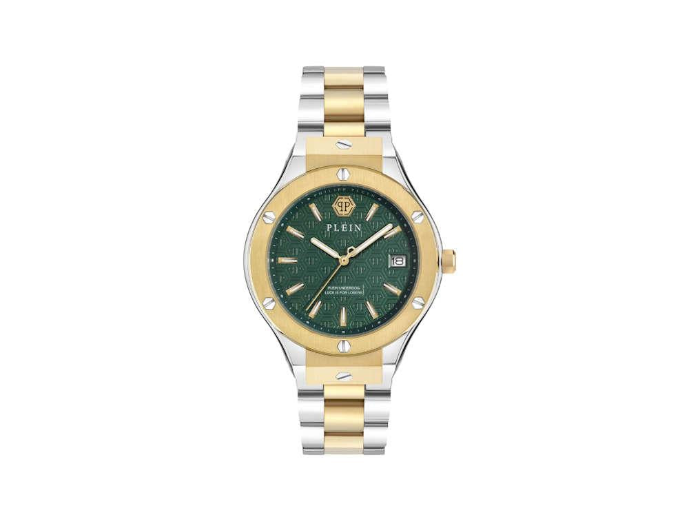 Philipp Plein Underdog Quartz Watch, Green, 44 mm, PWUFA0525