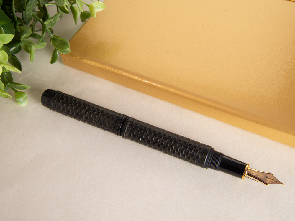 Platinum Izumo Bamboo Ankokushoku Fountain Pen, Black, PBA-120000G-1