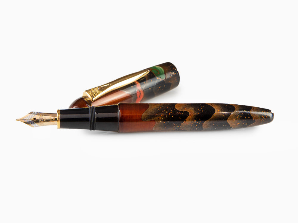 Platinum Izumo Fountain Pen Yakumo Byakudan, Maki-e