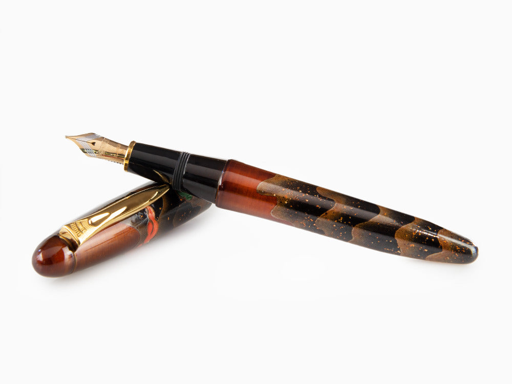 Platinum Izumo Fountain Pen Yakumo Byakudan, Maki-e