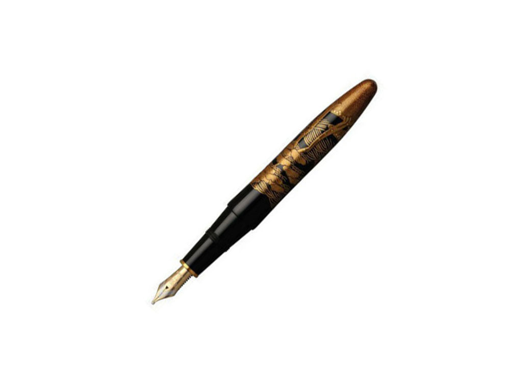 Platinum Izumo Fountain Pen Hira Maki-e Hama no matsu, PIZ-300000-55