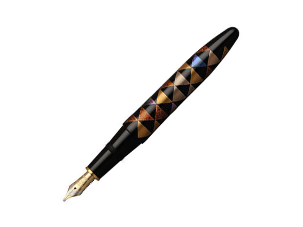 Platinum Izumo Maki-e Raden Urokomon Fountain Pen, PIZ-300000-93