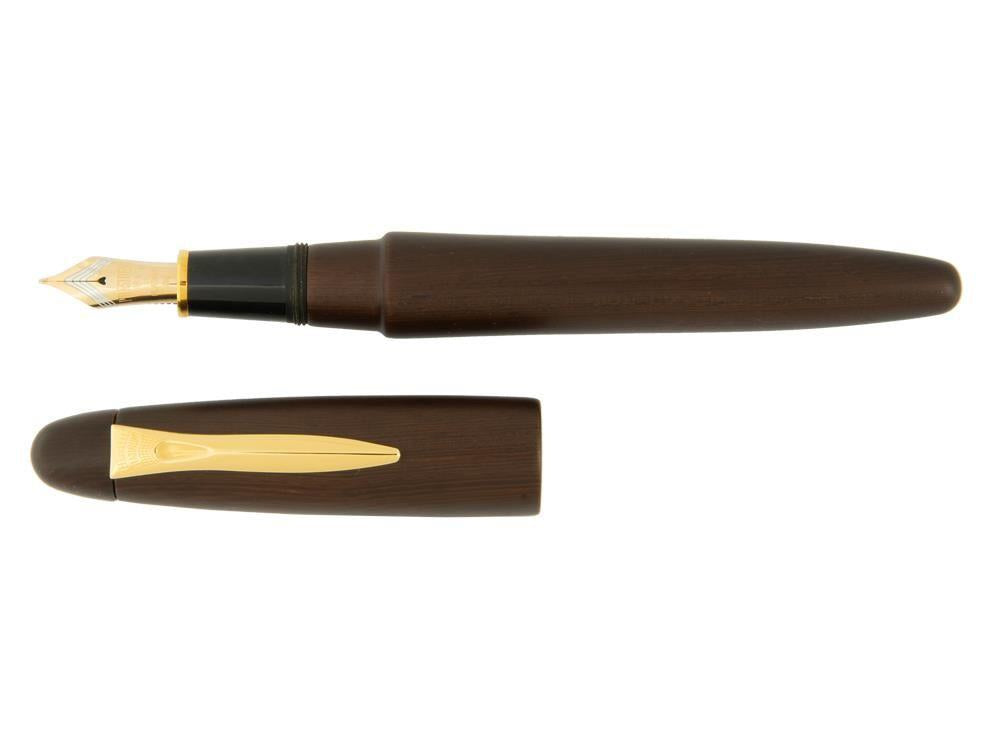 Platinum Izumo Fountain Pen, Brown, Matt Tagayasan, PIZ-50000-20