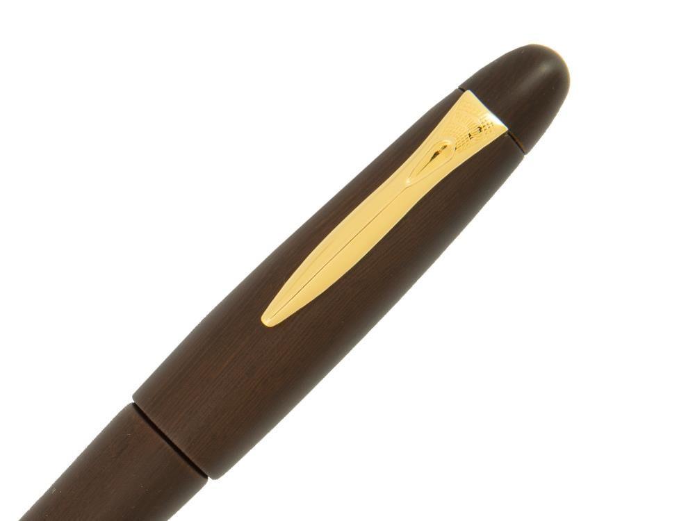 Platinum Izumo Fountain Pen, Brown, Matt Tagayasan, PIZ-50000-20