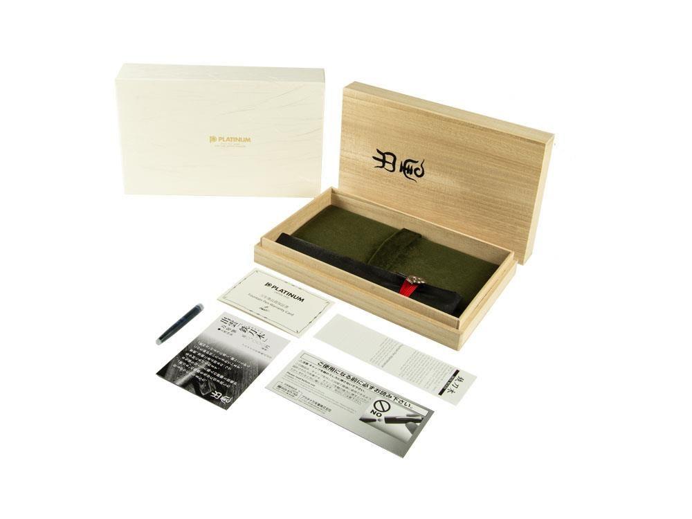 Platinum Izumo Fountain Pen, Brown, Matt Tagayasan, PIZ-50000-20