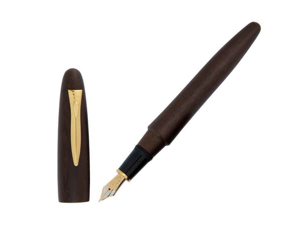 Platinum Izumo Fountain Pen, Brown, Matt Tagayasan, PIZ-50000T-20