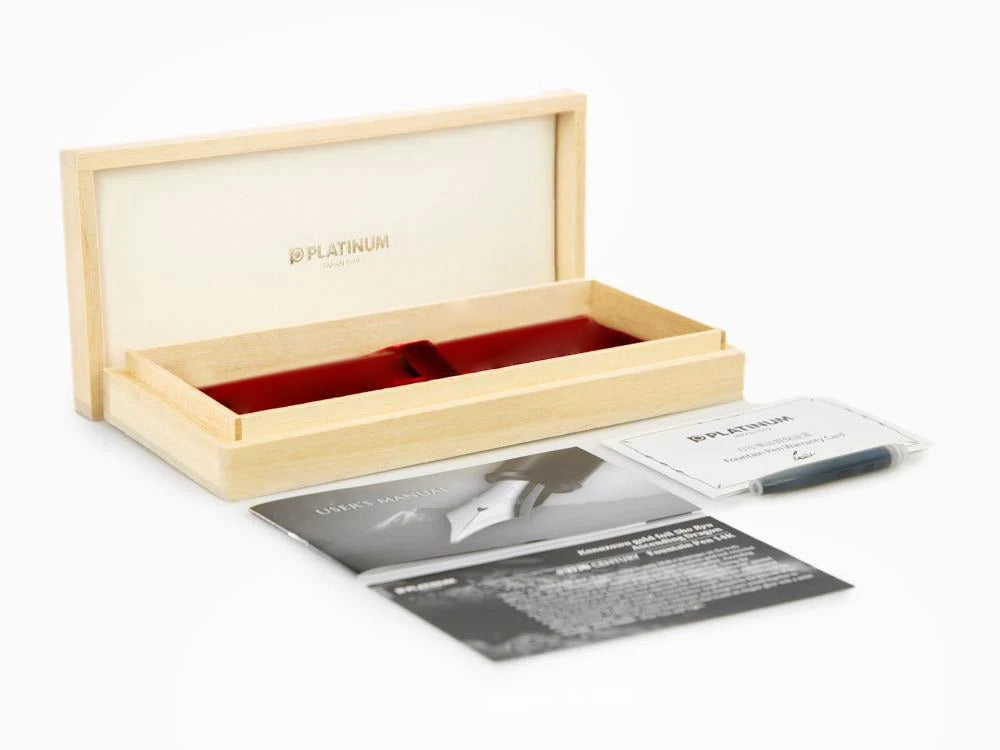 Platinum Izumo Fountain Pen, Brown, Tagayasan wood, PIZ-50000T-21
