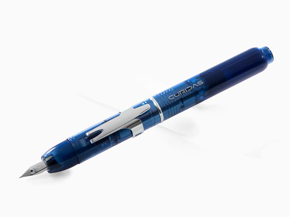 Platinum Curidas Fountain Pen, Retractable, Abyss Blue, PKN-7000-50