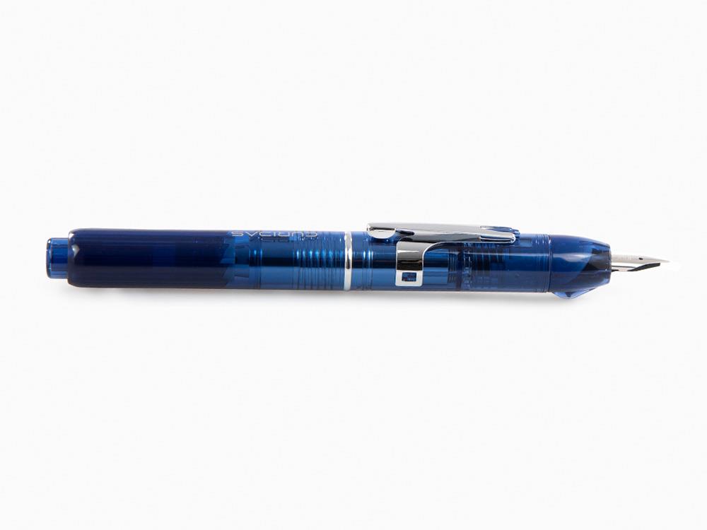 Platinum Curidas Fountain Pen, Retractable, Abyss Blue, PKN-7000-50