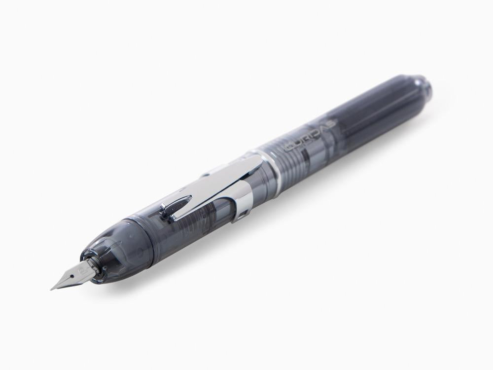 Platinum Curidas Fountain Pen, Retractable, Graphite Smoke, PKN-7000-7