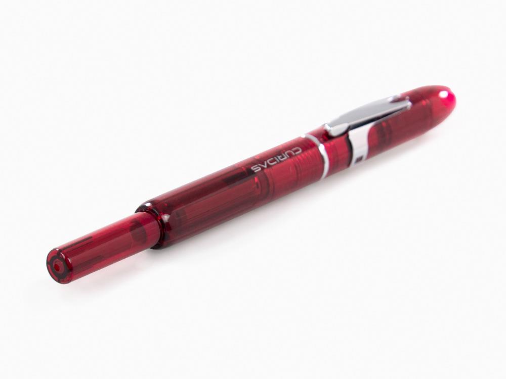 Platinum Curidas Fountain Pen, Retractable, Gran Red, PKN-7000-77