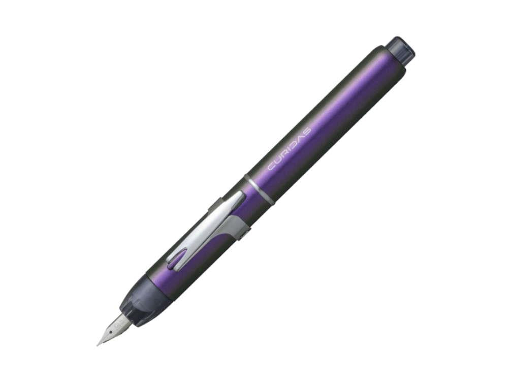 Platinum Curidas Stone Lolite Fountain Pen, Chrome Trim, PKN-9000-28