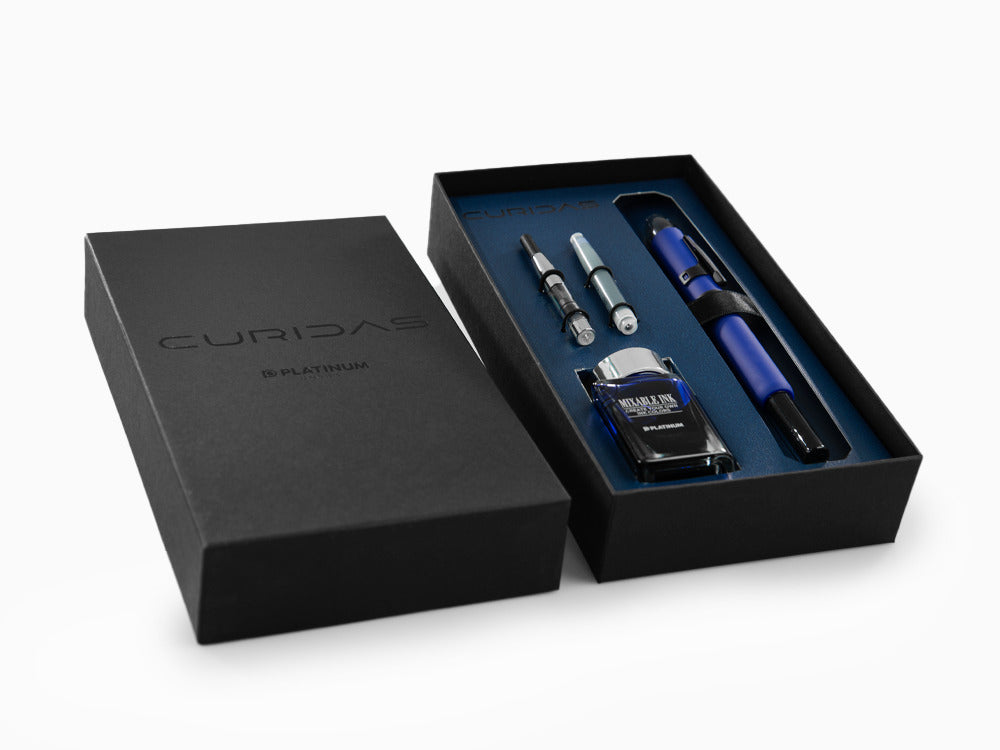 Platinum Curidas Blue MatteFountain Pen, PKN-9000-56