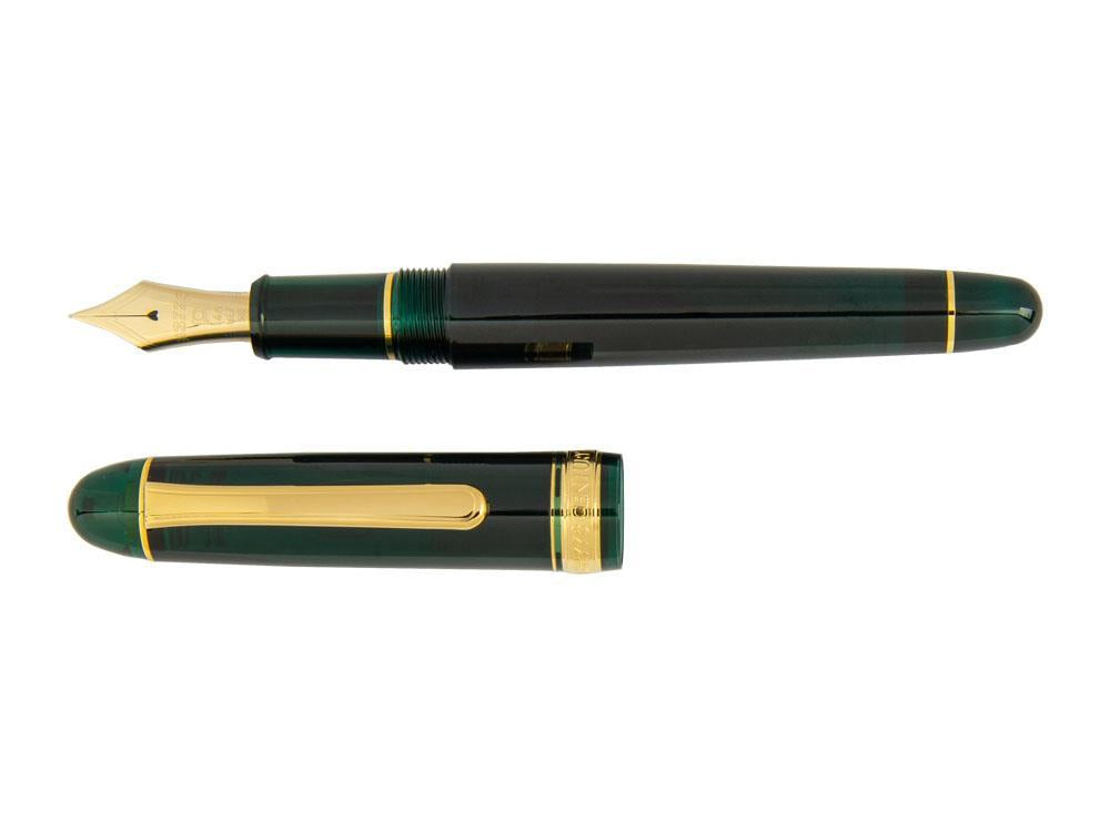 Platinum Century Laurel Green Fountain Pen, Resin, PNB-15000A-41