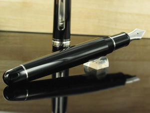 Platinum Century Fountain Pen, Resin, Chrome Trim, PNB-18000CR-7