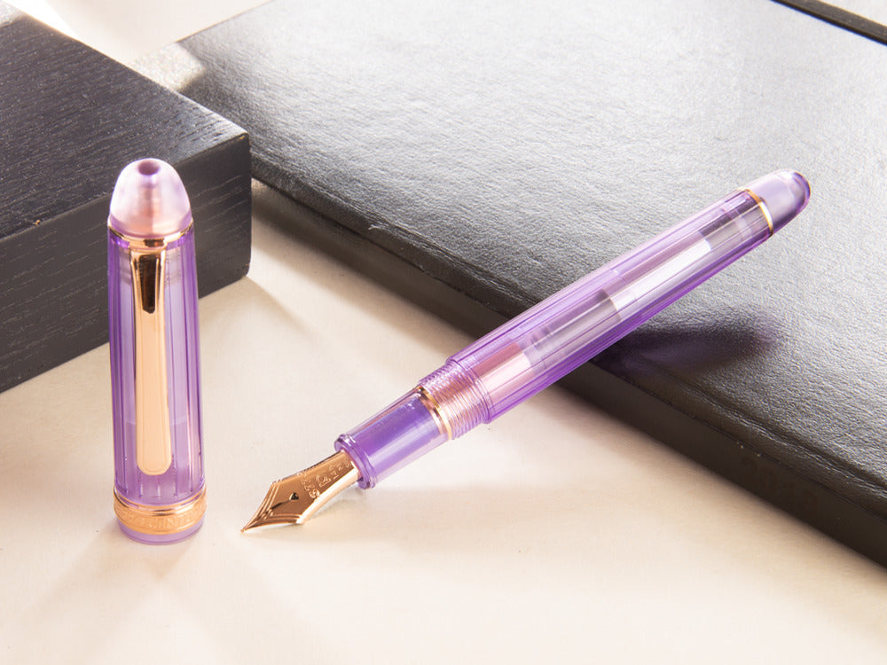 Platinum Century  Nice Lavande Fountain Pen, Rose Gold, PNB-20000R-87