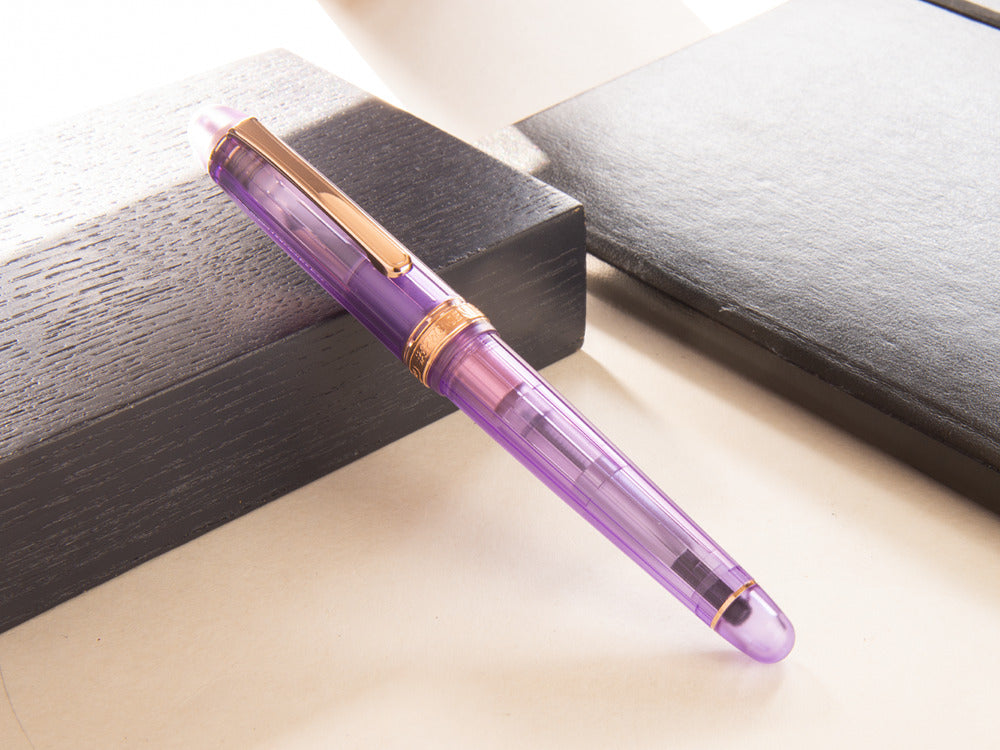 Platinum Century  Nice Lavande Fountain Pen, Rose Gold, PNB-20000R-87