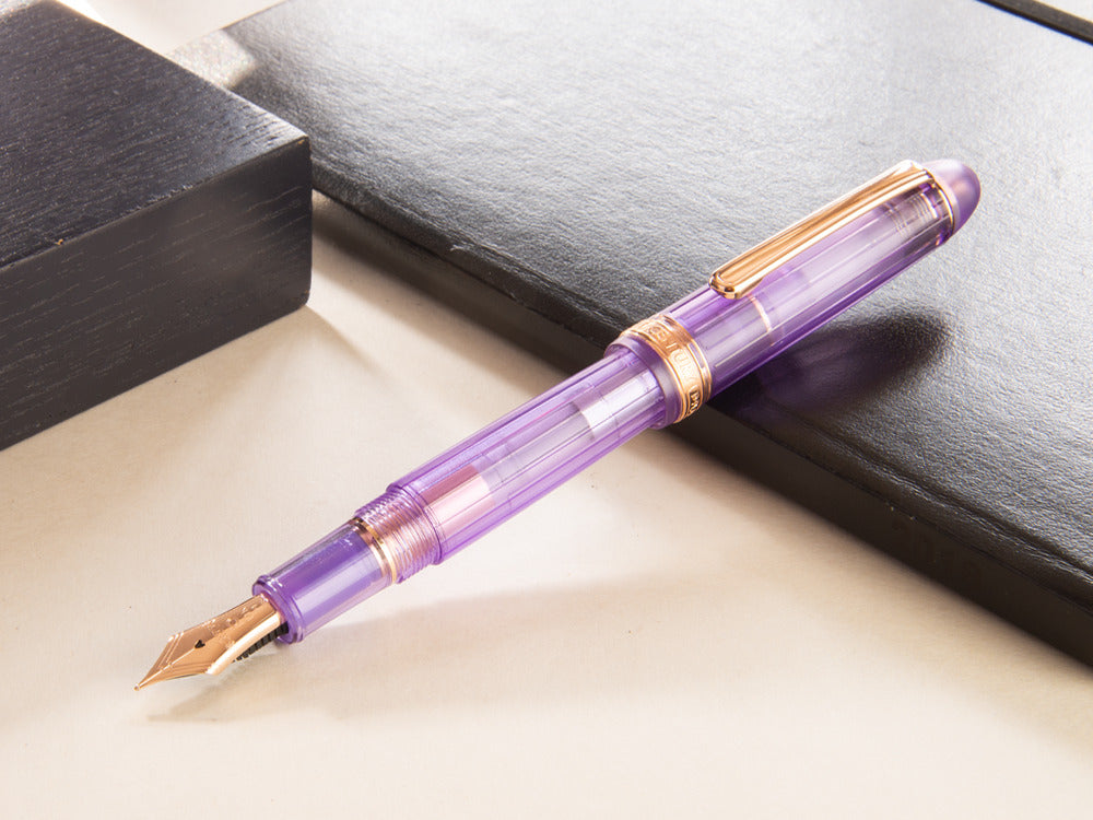 Platinum Century  Nice Lavande Fountain Pen, Rose Gold, PNB-20000R-87