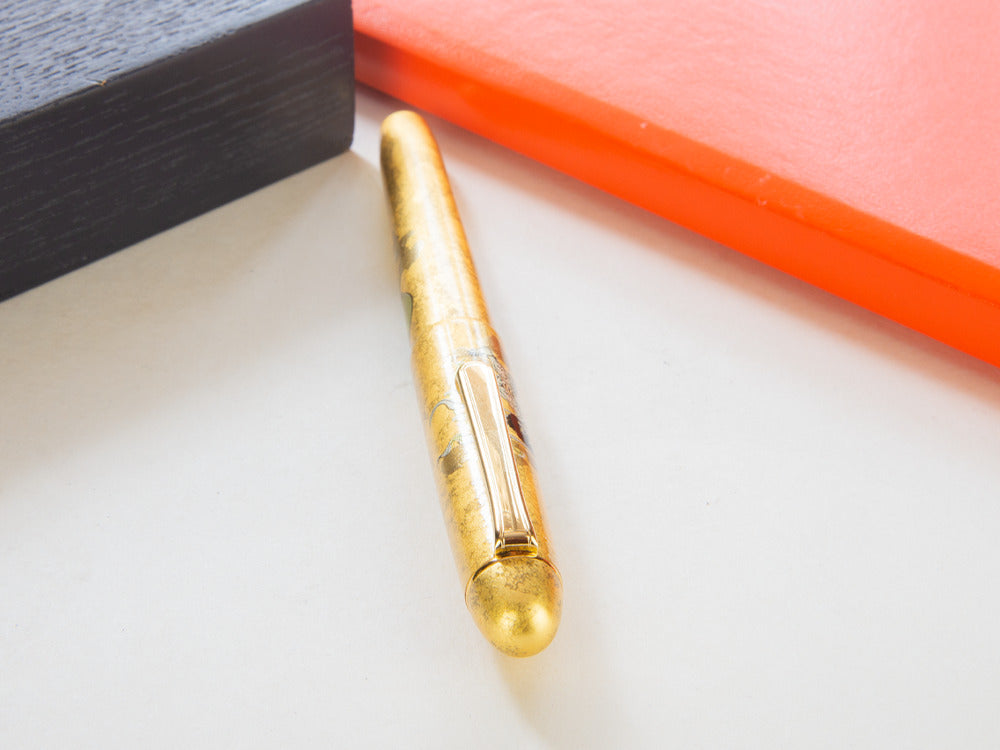 Platinum Kanazawa Maki-e Fujin Raijin Fountain Pen, PNB-35000H-3