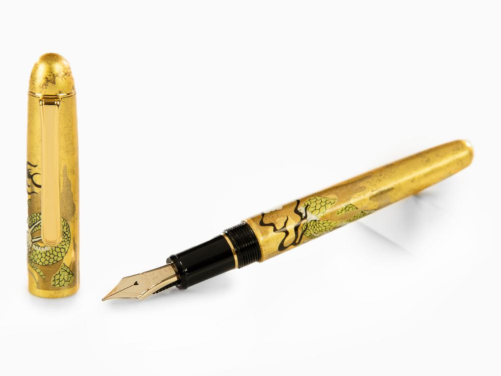 Platinum Kanazawa Maki-e Fountain Pen, Ascending Dragon, PNB-35000H-57
