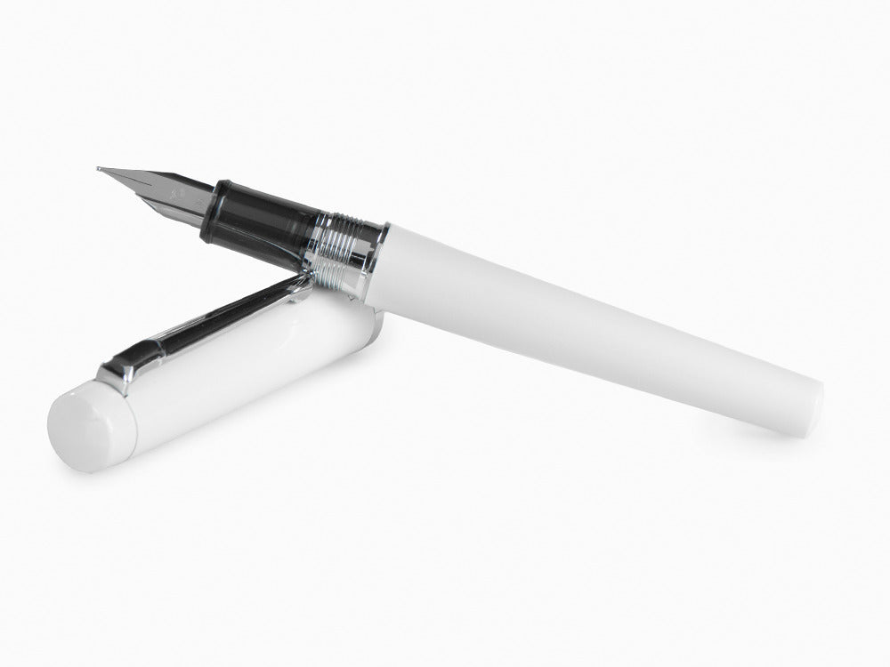 Platinum Procyon Porcelain Fountain Pen, Aluminium, White, PNS-5000-3