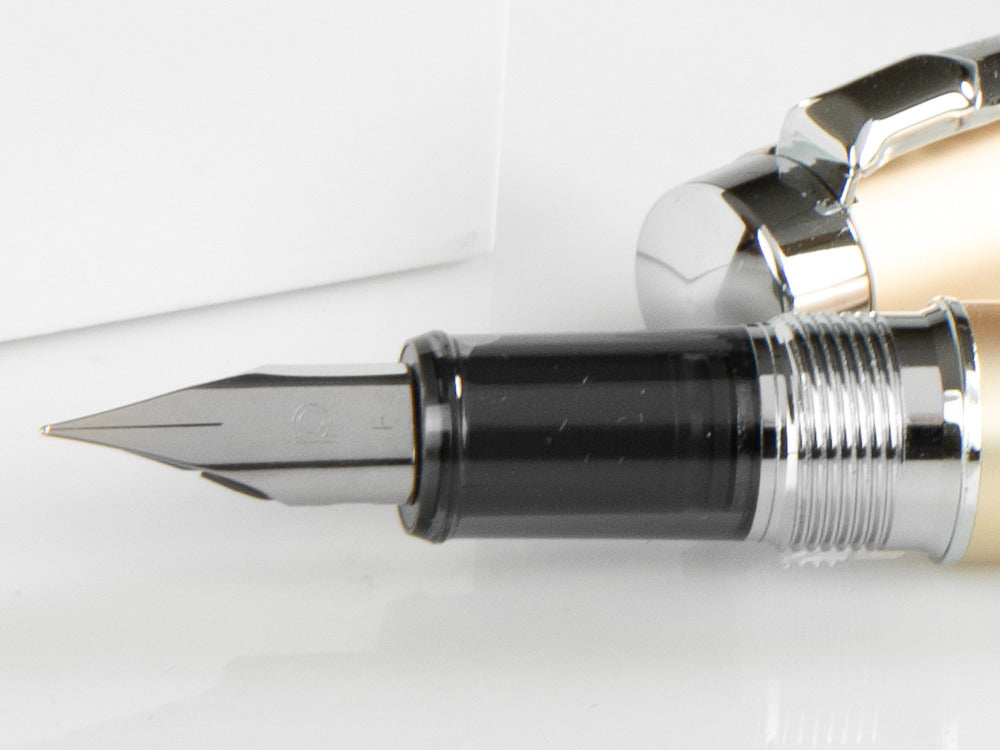 Platinum Procyon Champagne Gold Fountain Pen, Aluminium, PNS-8000-78