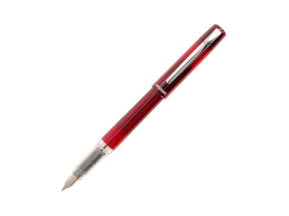 Platinum Prefounte Crimson Red Fountain Pen, PPF-800-22