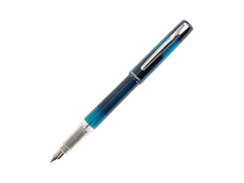 Platinum Prefounte Night Sea Fountain Pen, Blue, PPF-800-59