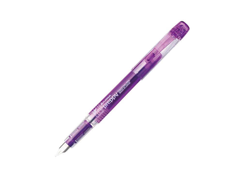 Platinum Preppy Fountain Pen, Polycarbonate, Violet, PSQ-300-28