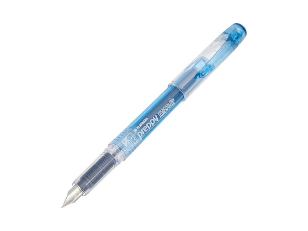 Platinum Preppy Fountain Pen, Polycarbonate, Blue, PSQ-300-3