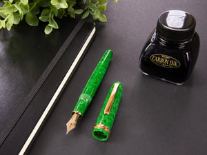 Platinum Celluloid Fountain Pen Jade -Gold Plated Trims- PTB-30000S-45