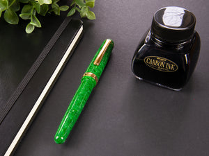 Platinum Celluloid Fountain Pen Jade -Gold Plated Trims- PTB-30000S-45
