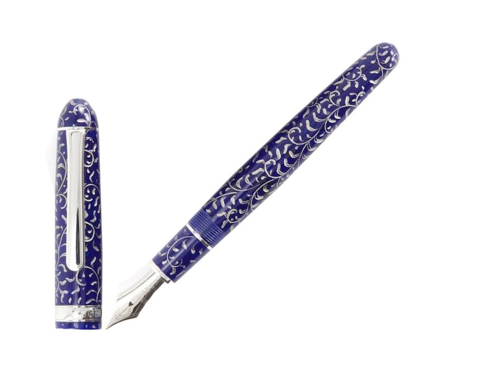 Platinum Celluloid Fountain Pen, Karakusa, PTB-80000SR-55