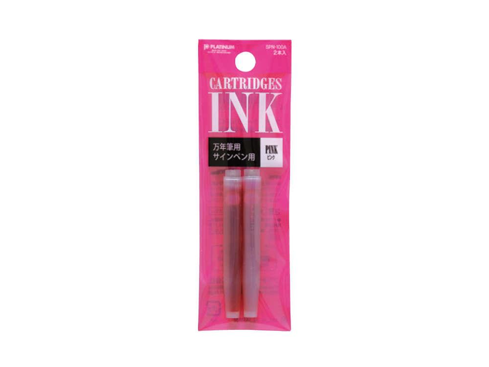 2 Platinum Ink cartridges, Pink, SPN-100A-21