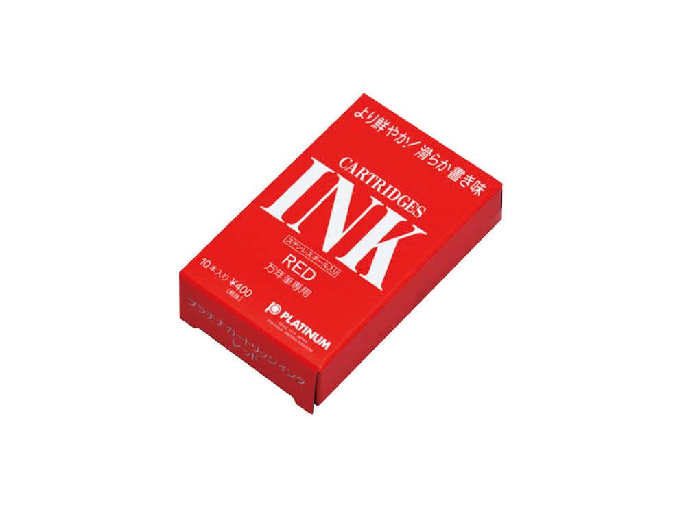 Platinum Ink cartridges, Red, SPSQ-400-2