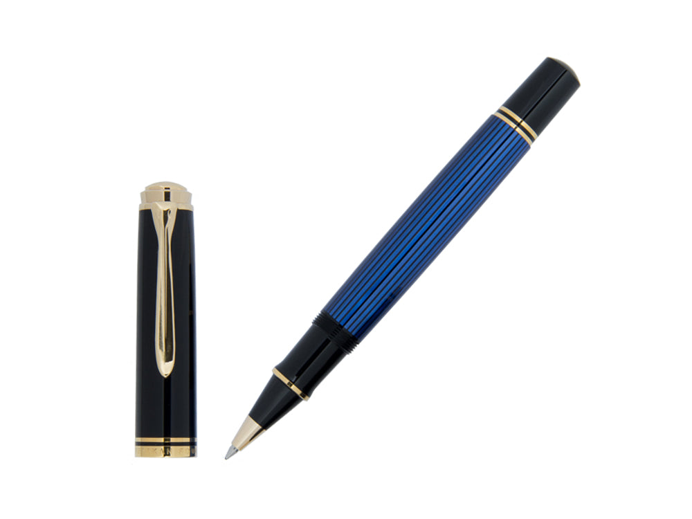 Pelikan Rollerball Pen Souverän R800, Black and Blue, 997668