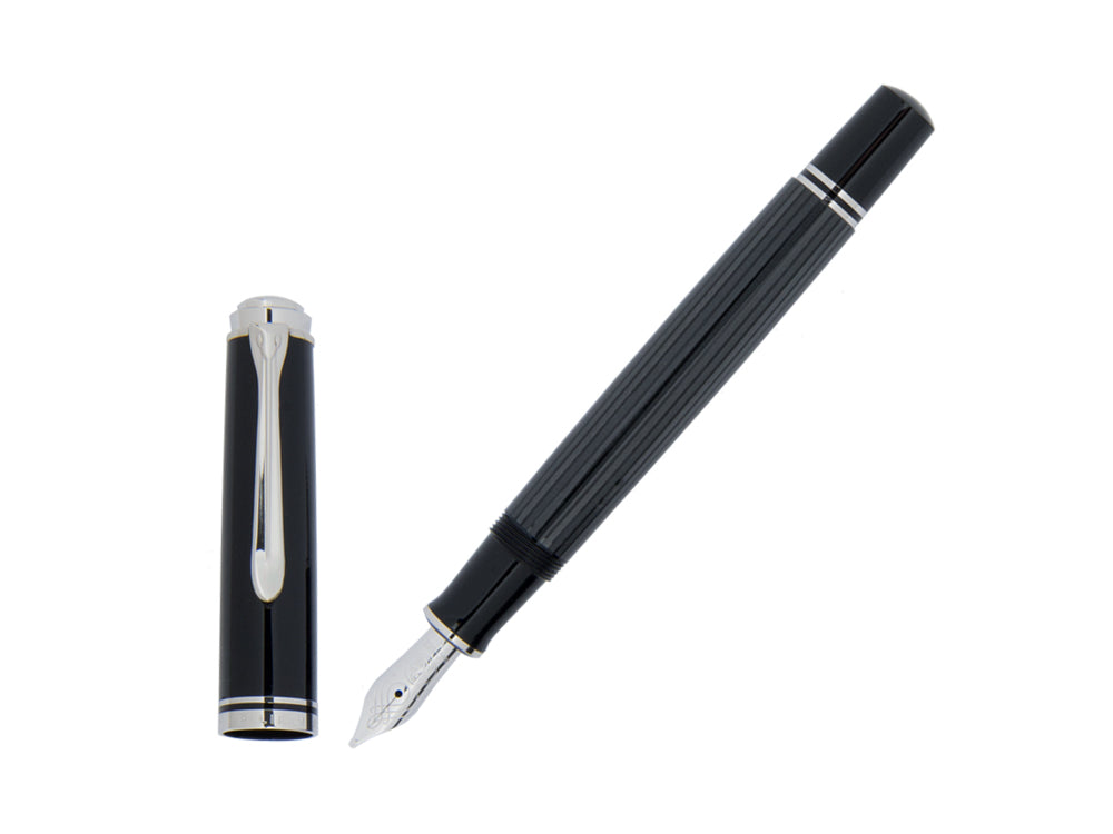 Pelikan M405 Souverän Fountain Pen - Stresemann Anthracite | The Pelikan M405 Souverän Fountain Pen - Stresemann Anthracite | The