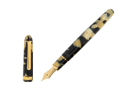 Platinum Celluloid Fountain Pen  Calicó Gold Trims - PTB-30000S-67