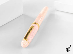 Platinum Celluloid Fountain Pen Sakura, Gold trim, PTB-30000S-40
