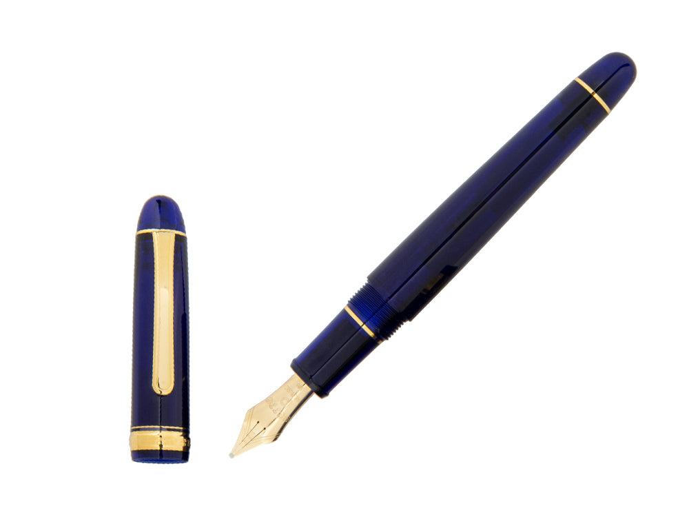 Platinum Fountain Pen, Century Music Chartres Blue, PNBM-20000-51