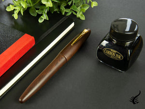 Platinum Izumo Fountain Pen, Brown, Matt Tagayasan, PIZ-50000T-20