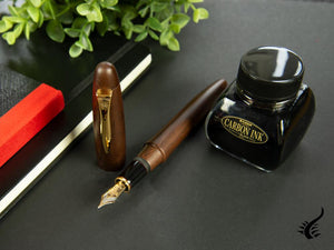 Platinum Izumo Fountain Pen, Brown, Matt Tagayasan, PIZ-50000T-20